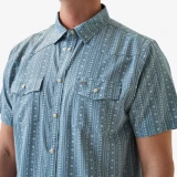 Burlebo Men's Performance Western Snapshirt