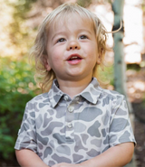 Burlebo Toddlers' Performance Polo in Classic Deer Camo