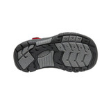 Keen Little Kids' Newport H2 Sandals in Red back view