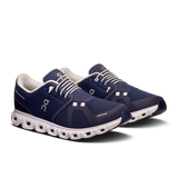 On Running Men's Cloud 6 Running Shoes Midnight Navy and White detail view