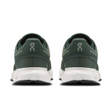 On Running Men's Cloud 6 Running Shoes Olive and Evergreen front view