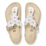 Birkenstock Women's Gizeh Flower Sandal top view