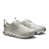 The On Running Men's Cloud 6 Waterproof Running Shoes in Pelican and Ghost