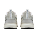 On Running Men's Cloud 6 Waterproof Running Shoes Pelican Ghost back view