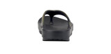 Oofos Men's OOriginal Sport Sandals Tactical Green and Black top view