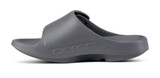 The Oofos Men's OOahh Sport Flex Sandals in Slate Grey