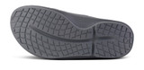 The Oofos Men's OOahh Sport Flex Sandals in Slate Grey