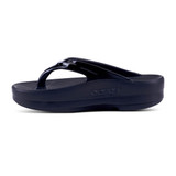 Oofos Women's Oomega Oolala Sandals Black top view