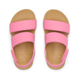 The Reef Toddlers' Water Vista Sandals in the Pink Cosmos/Tan colorway