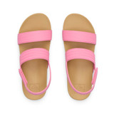 The Reef Girls' Water Vista Sandals in Pink Cosmos/Tan