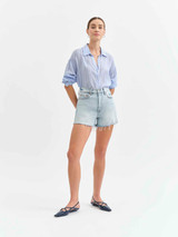 Daze Denim Women's Knockout Shorts in Splash Zone Vintage