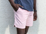 The Criquet Men's Cruiser Corduroy Shorts in Pink