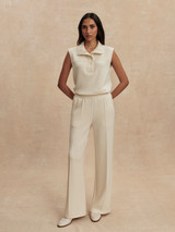 Varley Women's Wide Leg Pants in Pristine side view