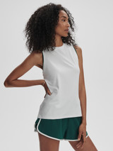 Varley Women's Arton Performance Tank Top in White