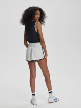 Varley women's Arlington Run Shorts in White