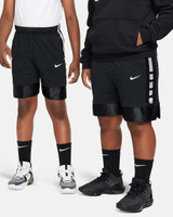 The Nike Boys' Dri-FIT Elite 23 Shorts in Black/White