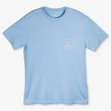 Vineyard Vines Men's Texas Icon Tee in Jake Blue front view