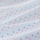 Mizzen+Main Halyard Short Sleeve Dress Shirt Light Blue Trellus detail view