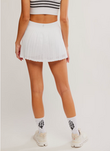 FP Movement Women's Rally Ruffle Mini Skirt in White