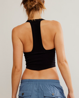 FP Movement Women's All Clear V Neck Cami in Black