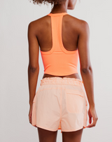FP Movement Women's All Clear V Neck Cami in Neon Coral