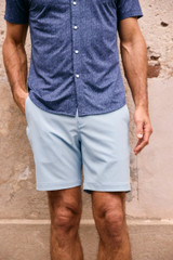 Mizzen+Main Helmsman Shorts Light Blue detail