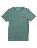 The Baja Llama Men's Agave El Sativo Tee in Green