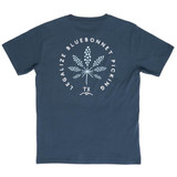 The Texas Hill Country Provisions Men's Legalize Bluebonnet Picking Tee in Weathered Navy