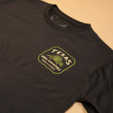Texas Hill Country Provisions Men's Hill Country Dillo Tee Vintage Black front