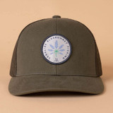 The THC Provisions Legalize Bluebonnet  Picking  Snapback in Green
