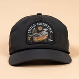 The Texas Hill Country Provisions Bone Chillin' Snapback in Vintage Black