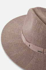 Brixton Women's Lyons Knit Packable Hat in Chalk Pink