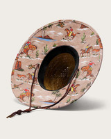 Hemlock Straw Lifeguard Hat Island Cowboy lifestyle view