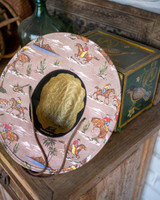 Hemlock Straw Lifeguard Hat Island Cowboy detail view