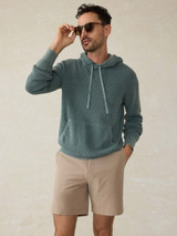 Faherty All Day 7" Shorts Khaki side view