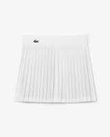 Lacoste Women's Ultra Dry Lined Tennis Skirt in White