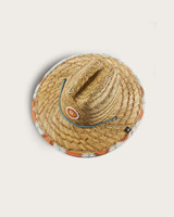 Hemlock Big Kids' Straw Lifeguard Hat Suns side view