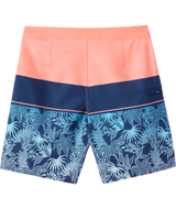 The O'Neill Boys' Hyperfreak Heat Block 17 inch Boardshorts in Peach Echo