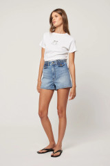 Rolla's Jeans Women's Dustier Shorts in Canyon Blue