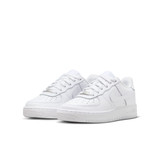 Nike Big Kids' Air Force 1 Shoes White top view