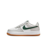Nike Big Kids' Air Force 1 Shoes Photon Dust Fir Gum side view