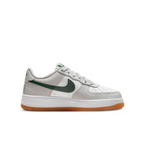 Nike Big Kids' Air Force 1 Shoes Photon Dust Fir Gum heel detail