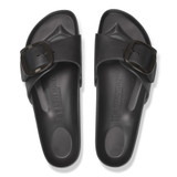 Birkenstock Women's Madrid Big Buckle Eva Sandals Black side view
