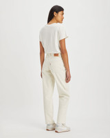 Levi's Women's '94 Baggy Jeans in white plain colorway