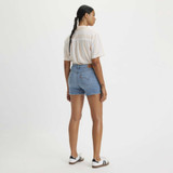Levi's Women's Mid Length Denim Shorts The Levi's Women's Mid Length Denim Shorts side view