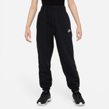 Nike Girls' Sportswear Club Fleece Loose Pants in Black