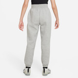 Nike Girls' Sportswear Club Fleece Sweatpants in Dark Grey Heather back view