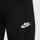 Nike Girls' Sportswear Classic High Waisted Leggings Black back view