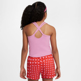 Nike Girls' One Tank Top Magic Flamingo back view
