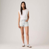 Levi's Women's 501 Original High Rise Shorts in Glacial Pace
